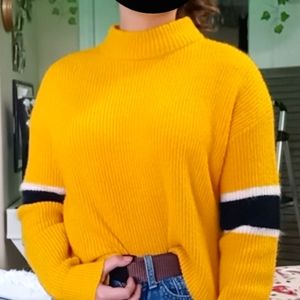 Yellow sweater